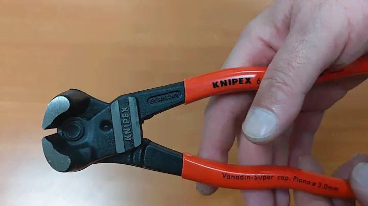 Knipex 61 01 200 bolt end cutting nipper. Clește cu tăiere frontală pentru bolțuri.