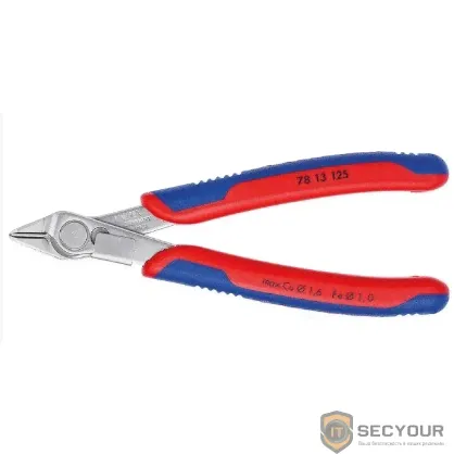 KNIPEX Electronic Super Knips® 125 мм { Длина187 Ширина71 Высота12} [KN-7813125]-0