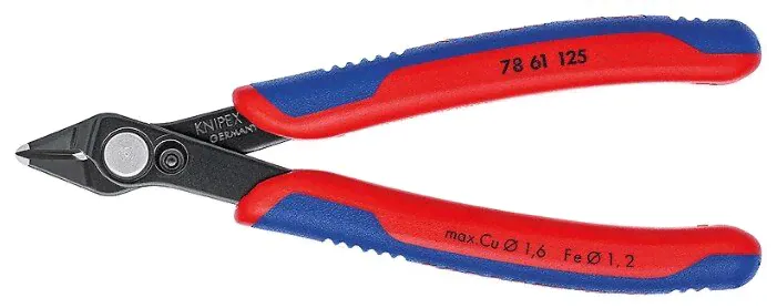 Бокорезы Knipex KN-7861125 125 мм синий/черный-0