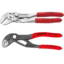 Knipex Mini Cobra Pliers Wrench Set 2pc 5 8603125 8701125 Slim