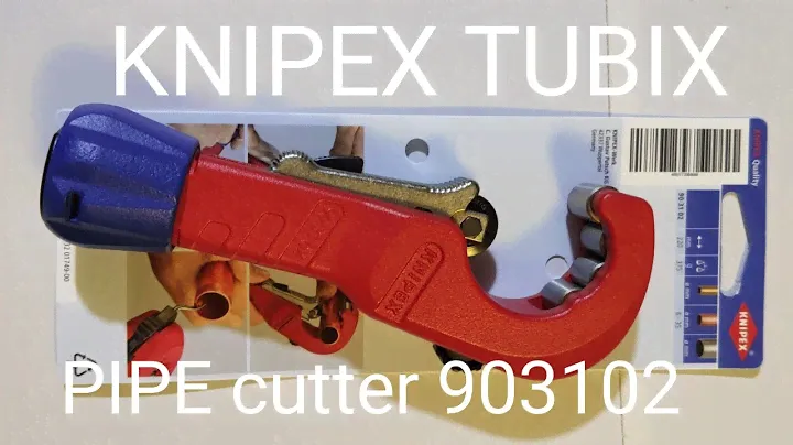 V.186 KNIPEX 2020 TUBIX 903102 QUICKLOCK PIPE CUTTER
