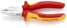 Плоскогубцы комбинированные KNIPEX хромированные 160 мм, Knipex KN-0106160