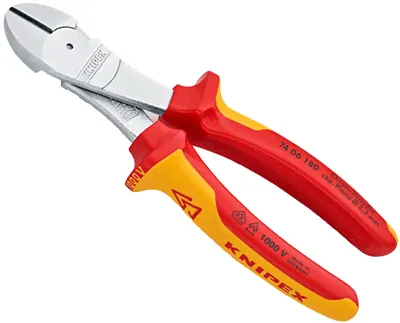 Диэлектрические усиленные бокорезы Knipex KN-7406180