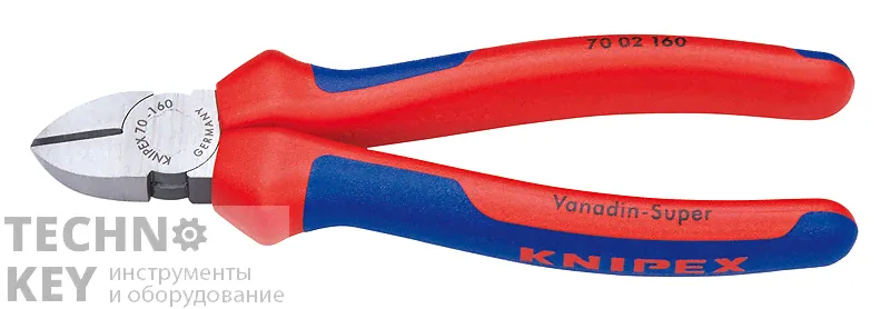 Кусачки боковые 160 мм KNIPEX 70 02 160 KN-7002160-0