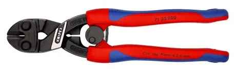 KNIPEX Knipex CoBolt черненые, черного цвета 200 mm, Knipex 71 32 200 KN-7132200 . ножницы по металлу-0