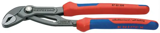 Ключ KNIPEX KN-8702300 КОБРА универс. переставной-0