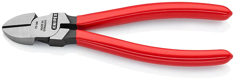 KN-7001160 Бокорезы, 160 мм, фосфатированные, обливные ручки KNIPEX-0