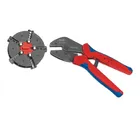 Обжимные клещи с магазином для сменных плашек Knipex KN-973302