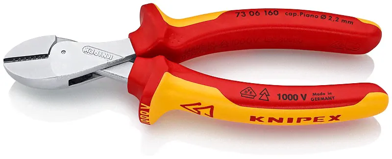 Бокорезы хромированные 160 мм Knipex X-Cut KN-7306160-0