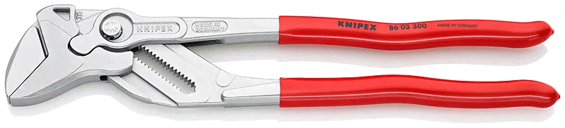 Клещи переставные - гаечный ключ 300 мм KNIPEX KN-8603300