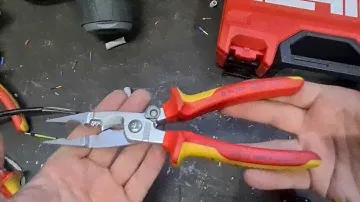 KNIPEX 13 96 200 Elektroinstallationszange - Zangen für Elektriker