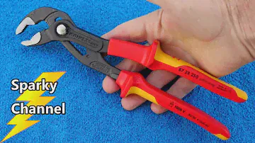Клещи Knipex 250 мм, 1000 В, изолированные VDE для водяных насосов