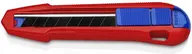 Нож универсальный KNIPEX CutiX 165 мм отламывающихся лезвий на 18 мм [KN-9010165BK]