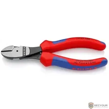 KNIPEX Кусачки боковые особой мощности фосфатированные, черного цвета 160 мм { Длина262 Ширина92 Высота50} [KN-7402160]