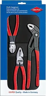 Набор слесарных инструментов KNIPEX 3 предмета 002010 [KN-002010]